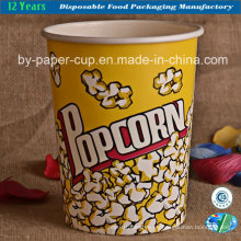 32oz barril de Popcorn de papel desechable